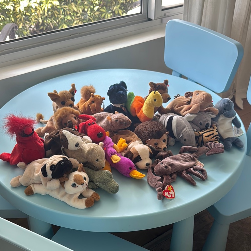 Ty Beanie Baby Bundle Lot - 24 stuffed animals